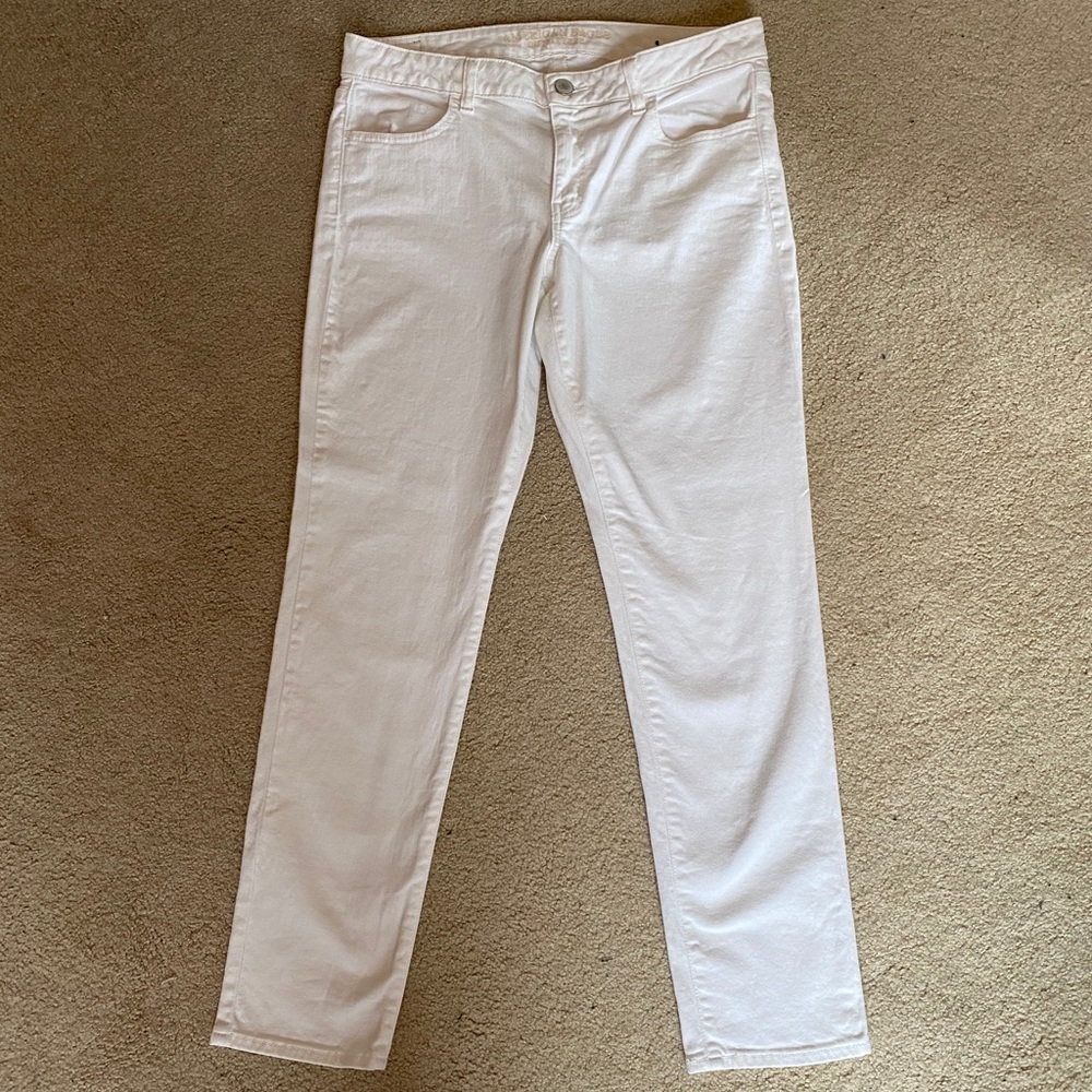 NWOT White American Eagle Jeggings Size 14 Regular